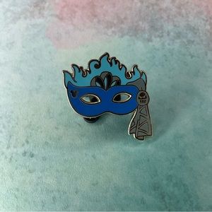 Hades Villains Masquerade Mask Disney Pin